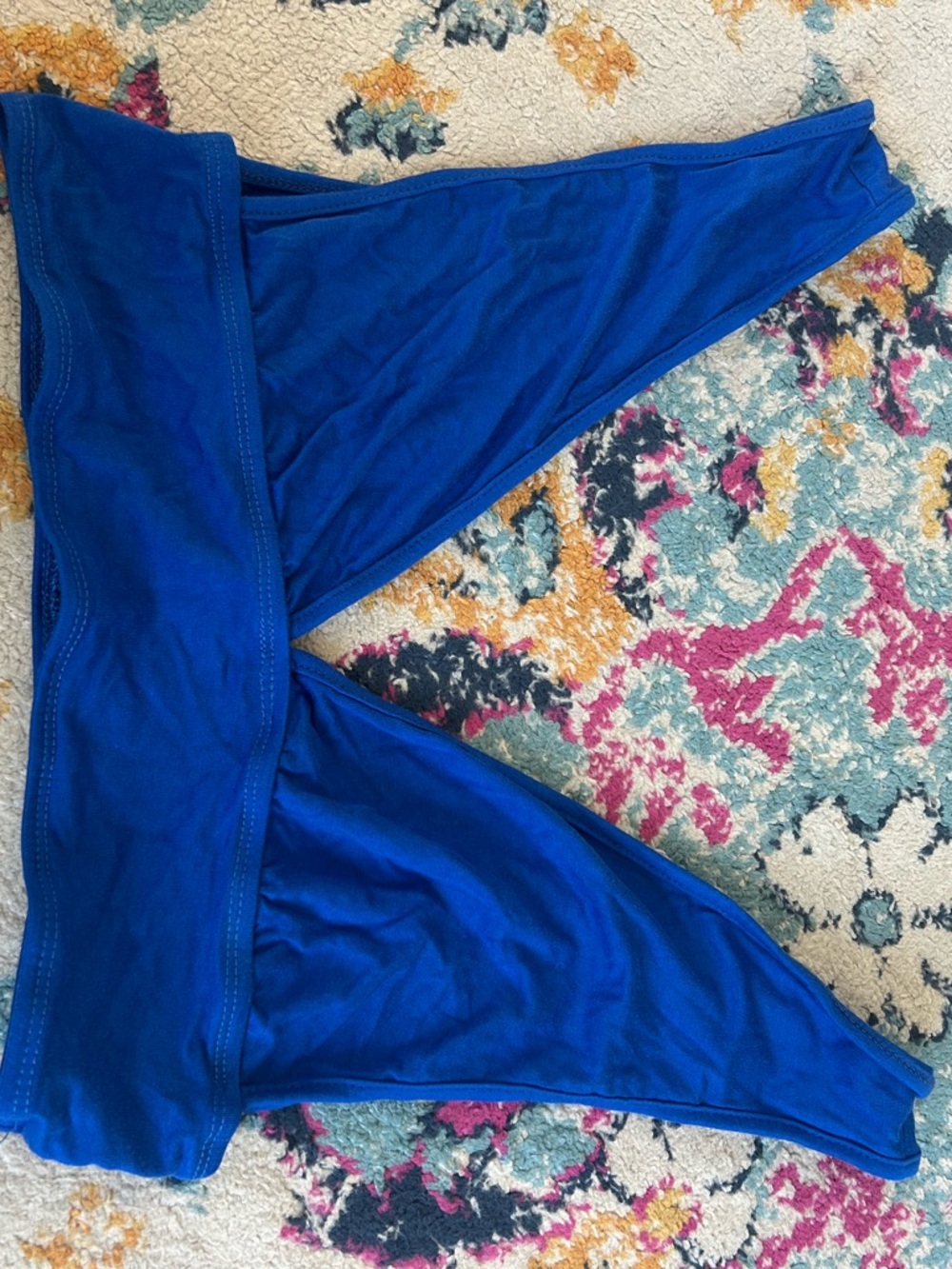 SHEIN Bold Blue Top